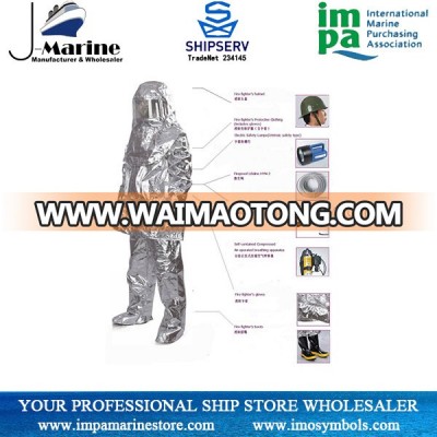 Fire Resistant Suit With Aluminum Foil Complete